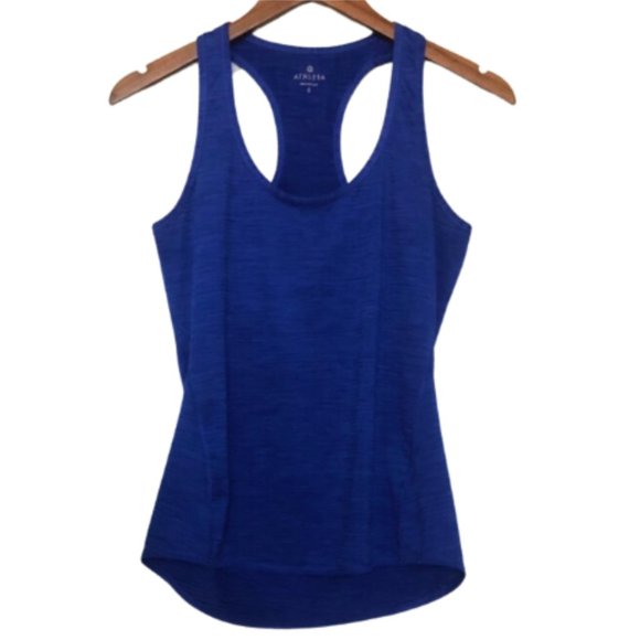 Athleta Tops - Athleta Blue Racerback Lightweight Tank Top